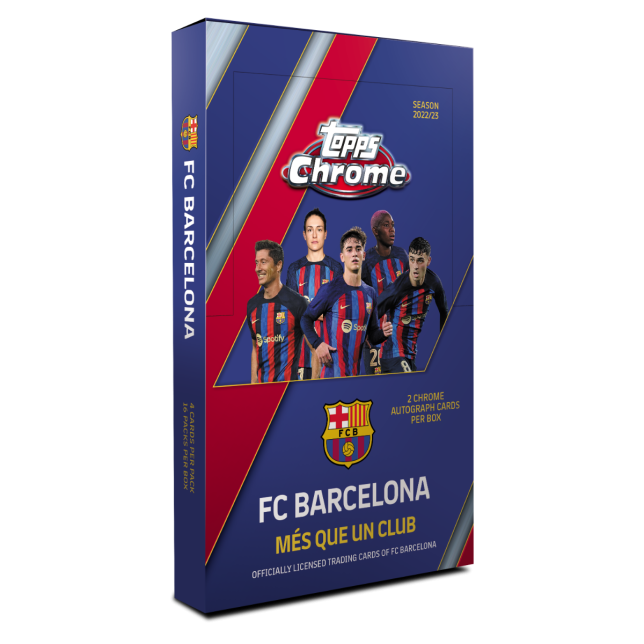 2022/23 TOPPS Chrome FC Barcelona 未開封BOXFabioBlanco - その他