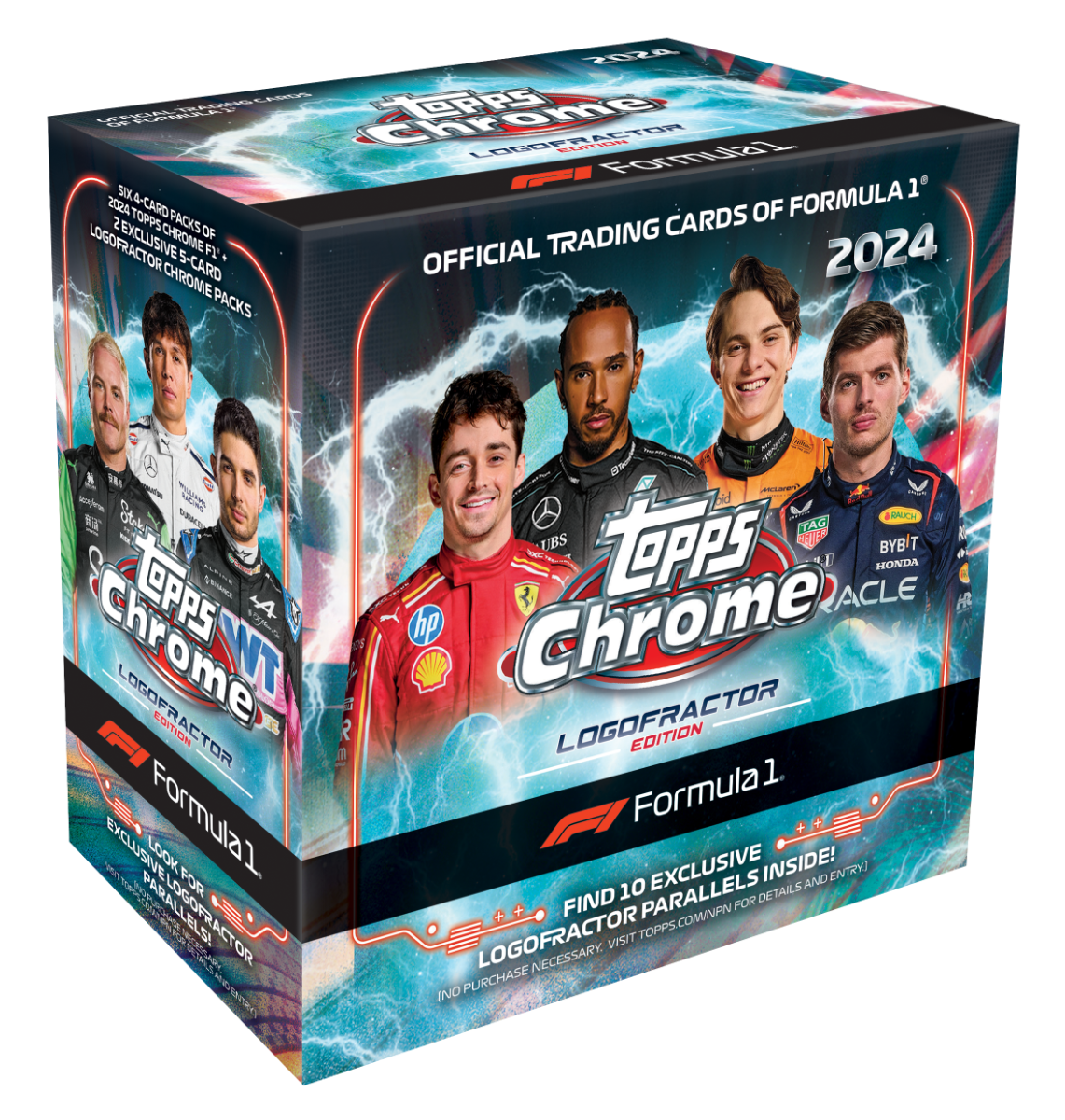 2024 topps chrome formula 1 logofractor