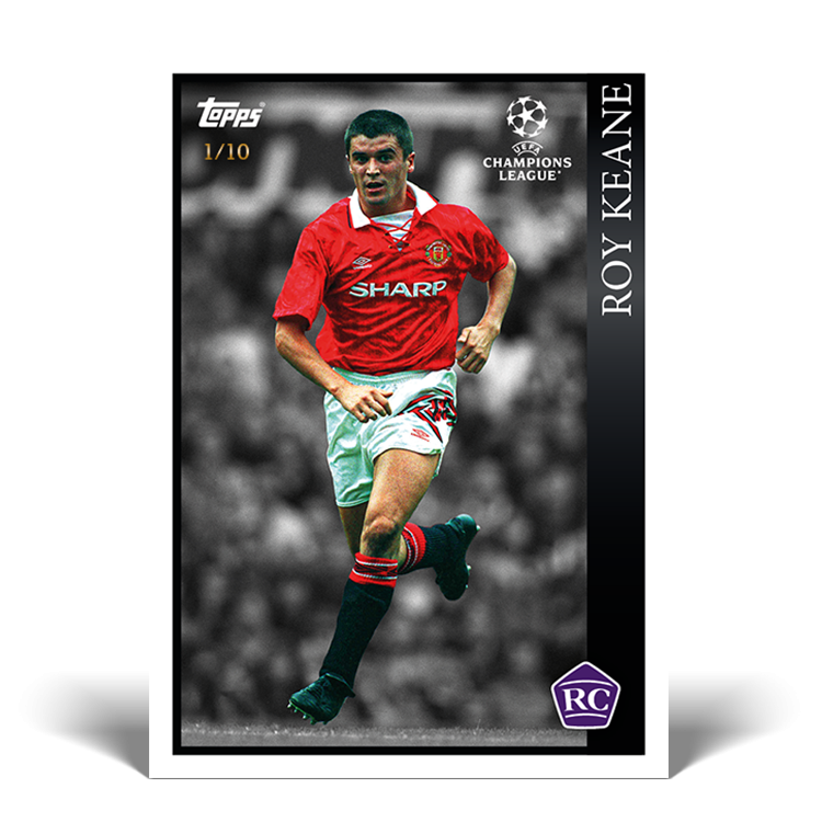 Topps JP - The Lost Rookie Card – Roy Keane - Card #12